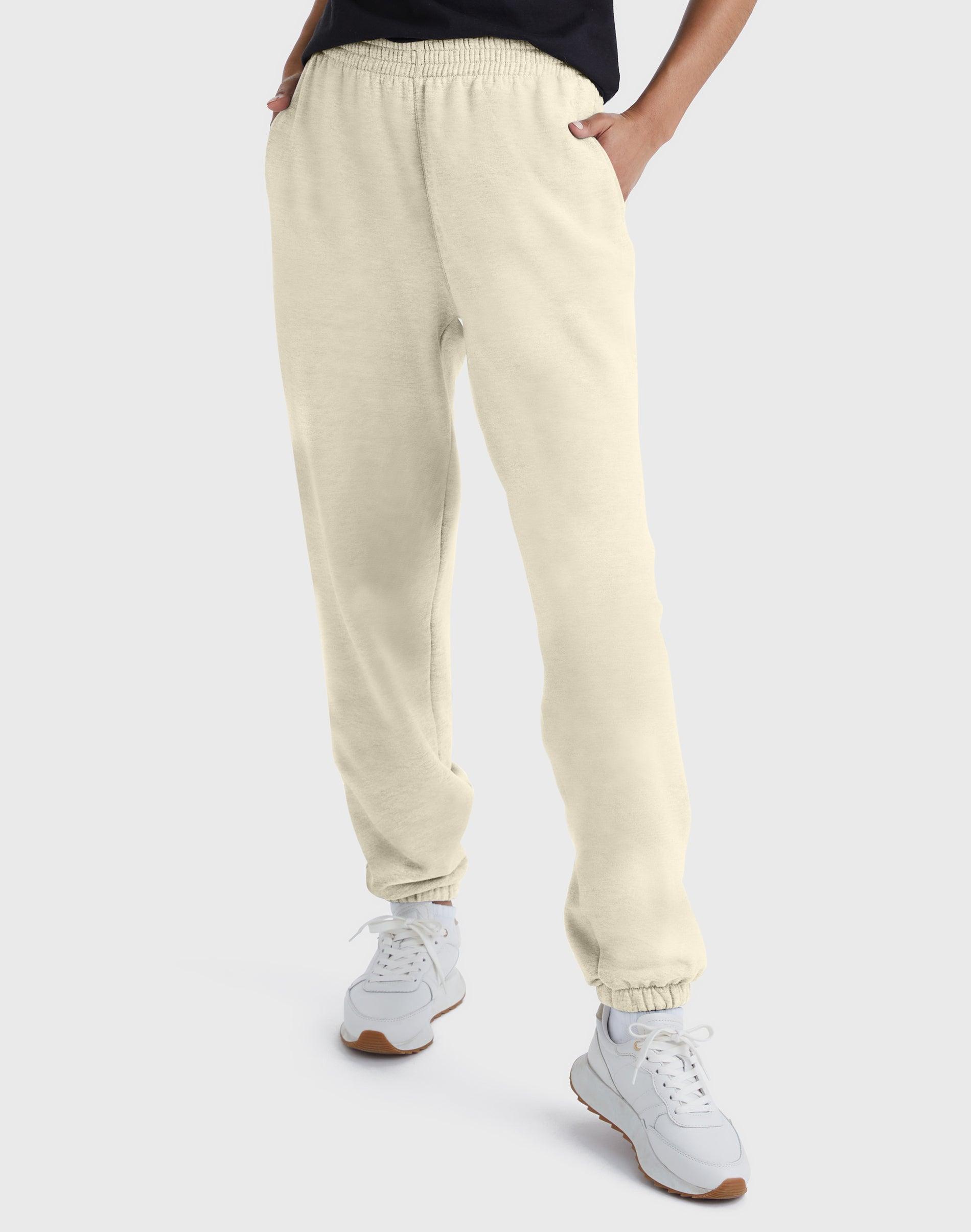 Womens Hanes Originals Fleece Jogger Pants Product Image