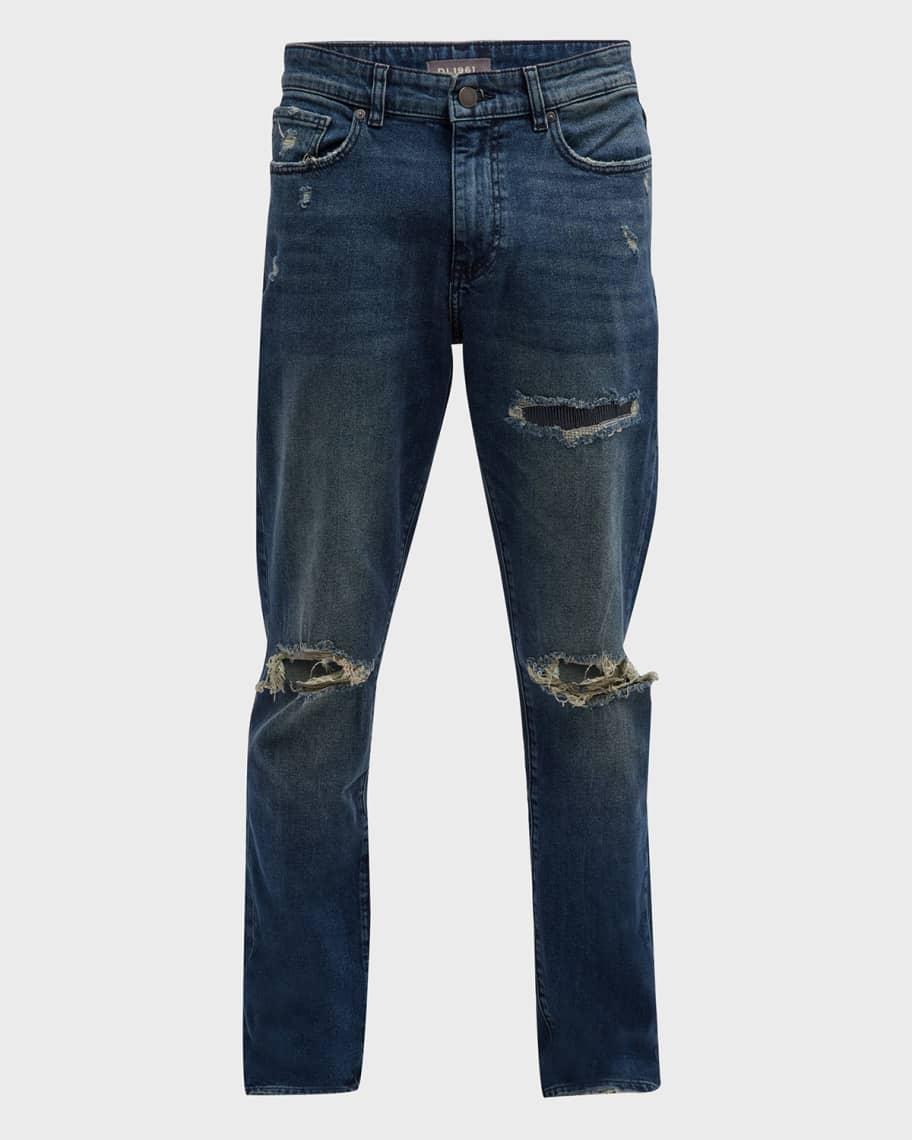 Men's Theo Relaxed Tapered Jeans Product Image