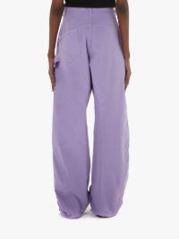 TWISTED WORKWEAR TROUSERS in purple | JW Anderson US  Product Image