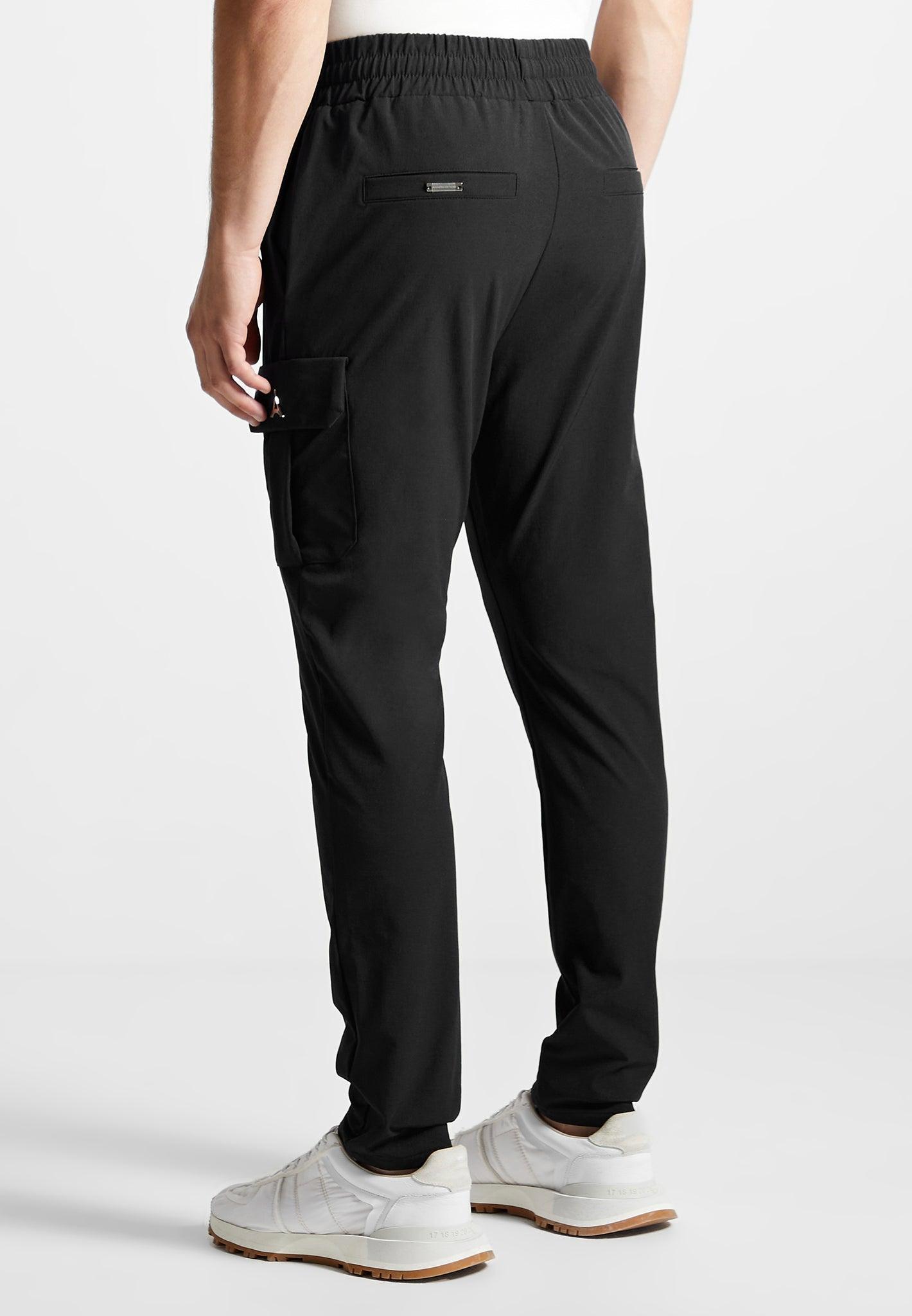 Technical Cargo Pants - Black / Black / MAN1964-01 Product Image