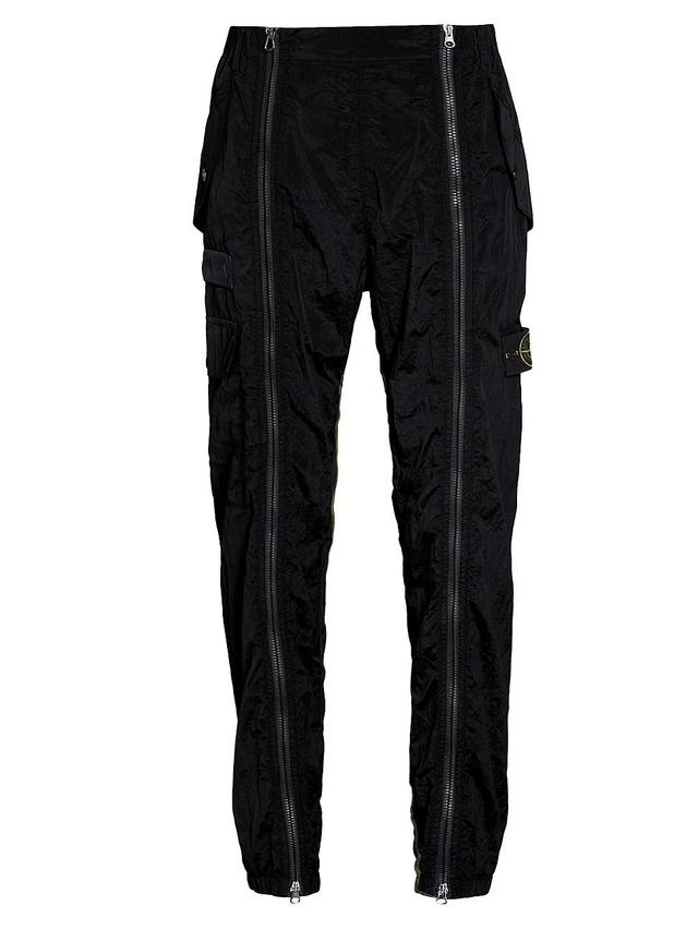 Mens Nylon Metal Cargo Pants Product Image