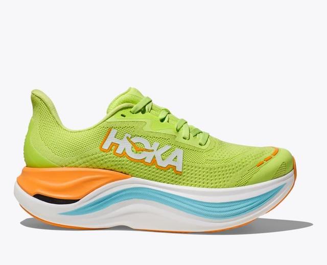 HOKA Womens Skyward X Shoes in Lettuce/Cloudless, Size 7 Product Image