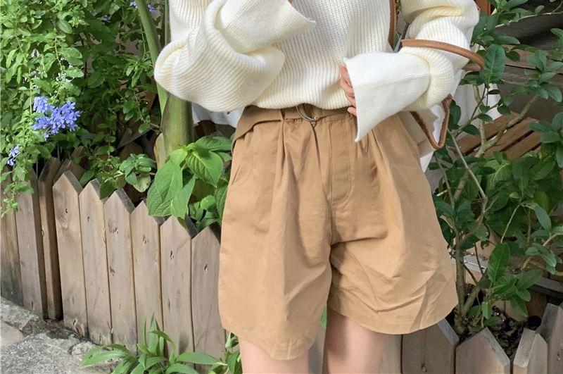 Asymmetrical Plain Sweater Product Image