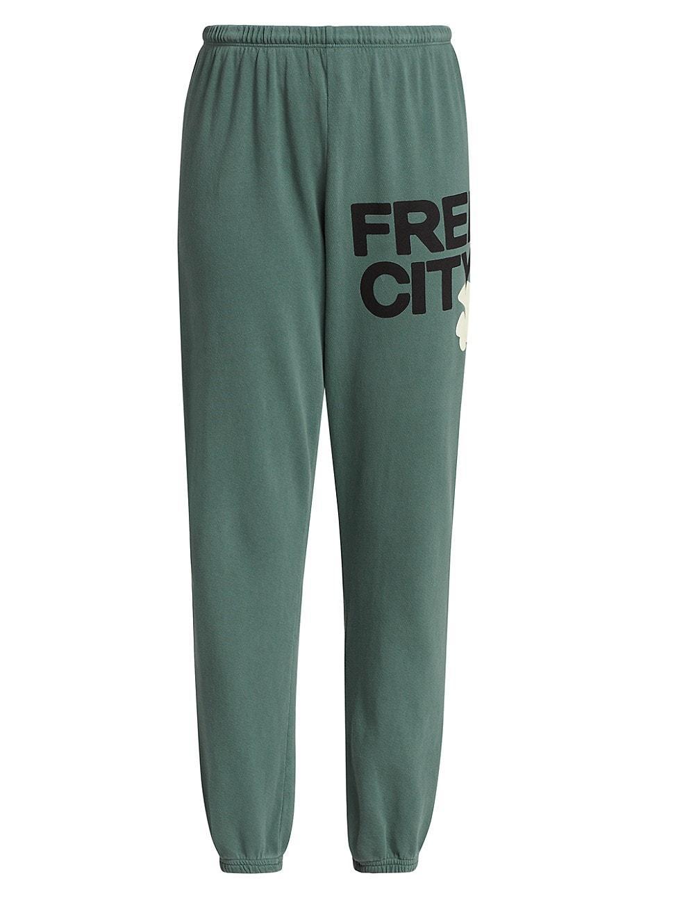 Womens Logo Cotton Sweatpants Product Image