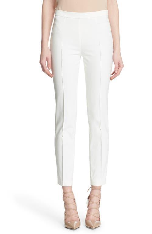 Akris punto Franca Techno Cotton Blend Ankle Pants Product Image