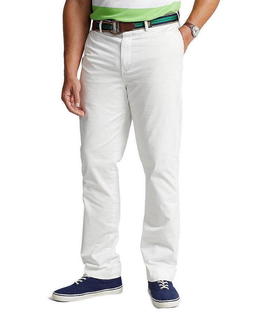 Polo Ralph Lauren Big & Tall Flat Front Stretch Chino Pants Product Image