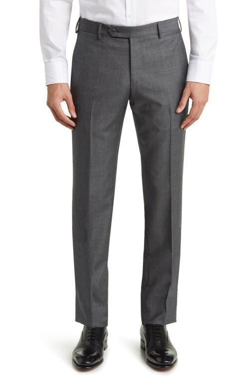 Mens Parker Classic Flat-Front Trousers Product Image