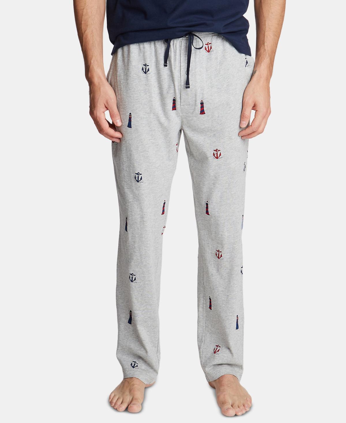 Nautica Mens Printed Cotton Pajama Pants Product Image