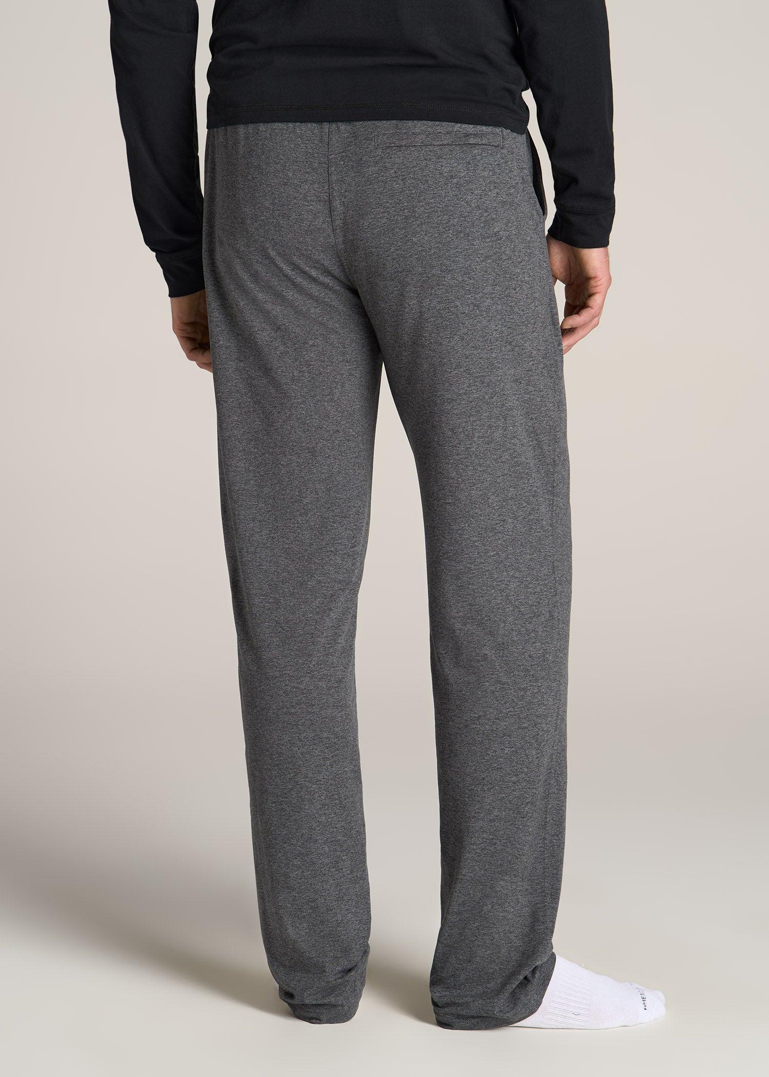 Weekender Stretch Men's Tall Lounge Pant in Charcoal Mix Male Product Image