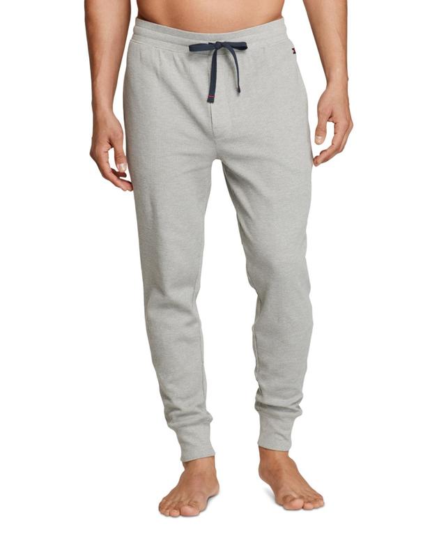 Tommy Hilfiger Mens Classic-Fit Waffle-Knit Pajama Joggers Product Image