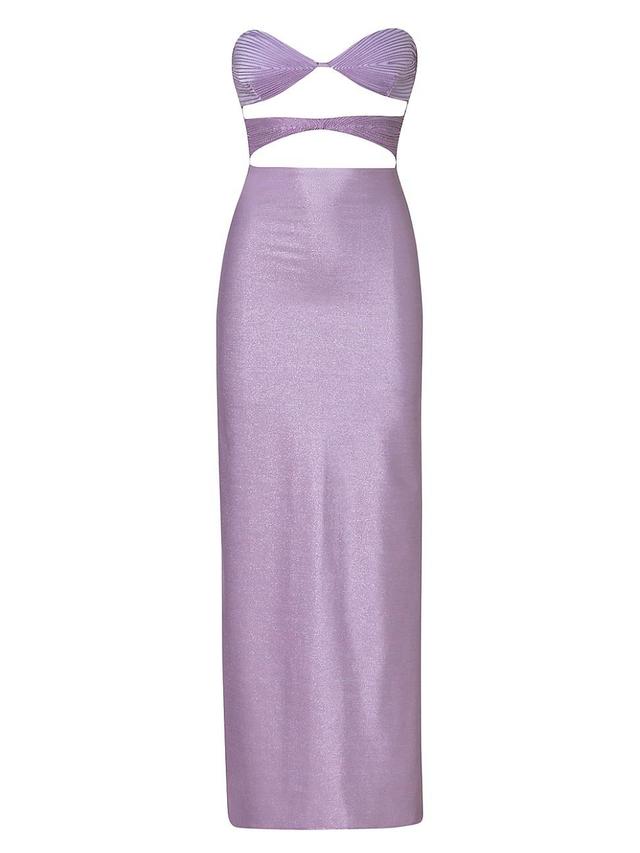 Womens Sarakiniko Concha Strapless Maxi Dress Product Image