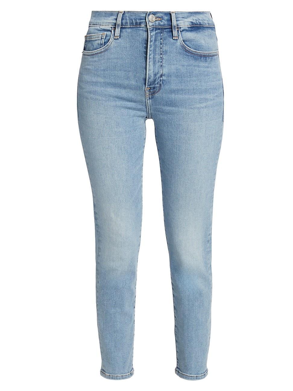 Womens Le High Skinny Cropped Jeans Product Image