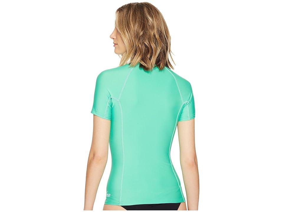 O'Neill Basic Skins S/S Crew (Seaglass) Women's Swimwear Product Image