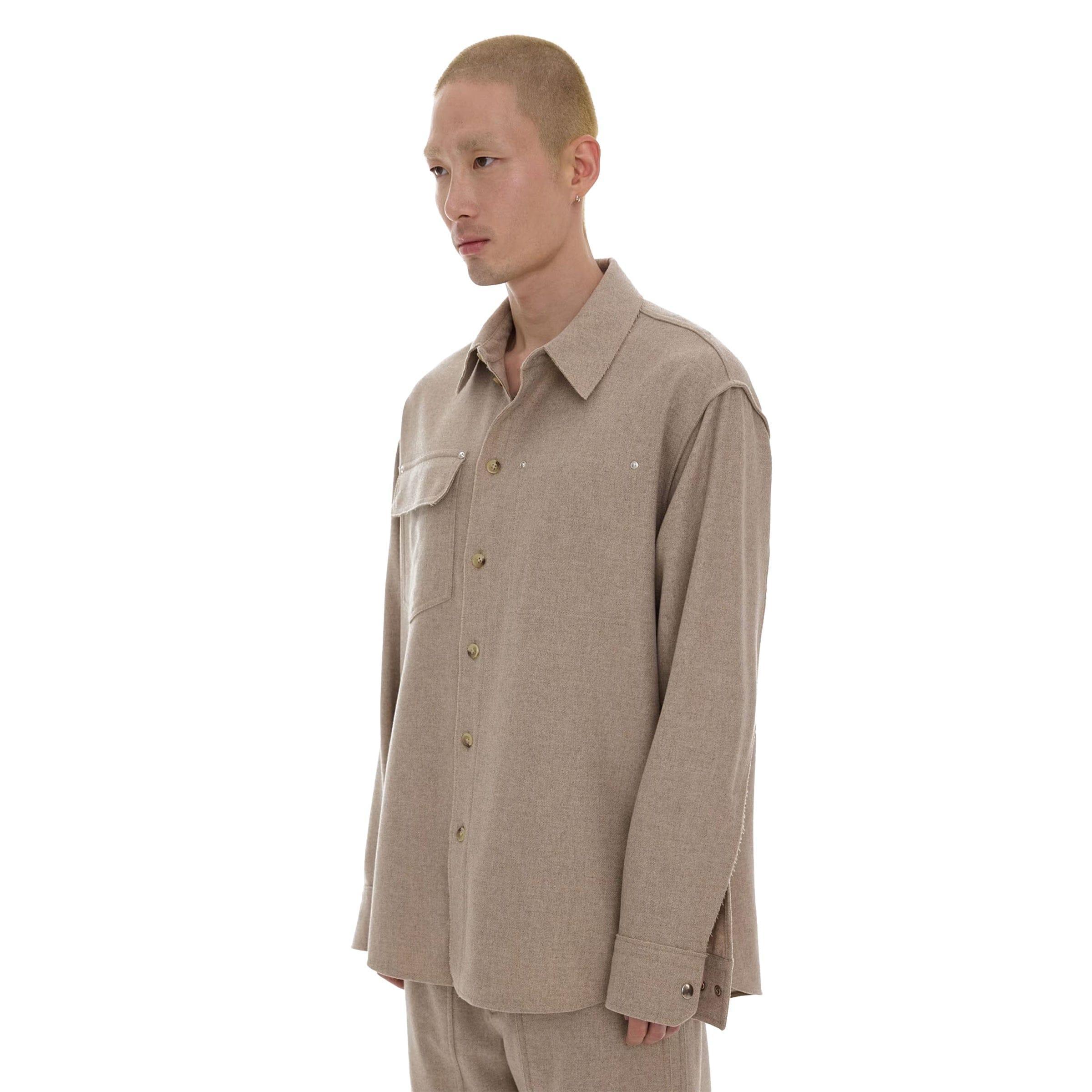 WOOL-BLEND SHIRT Product Image