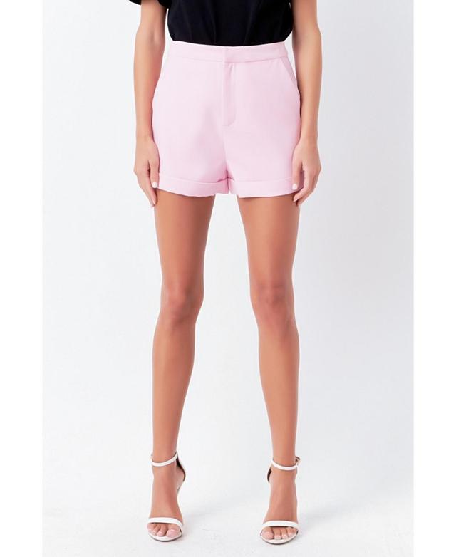 endless rose Womens Tailored Basic Shorts Product Image