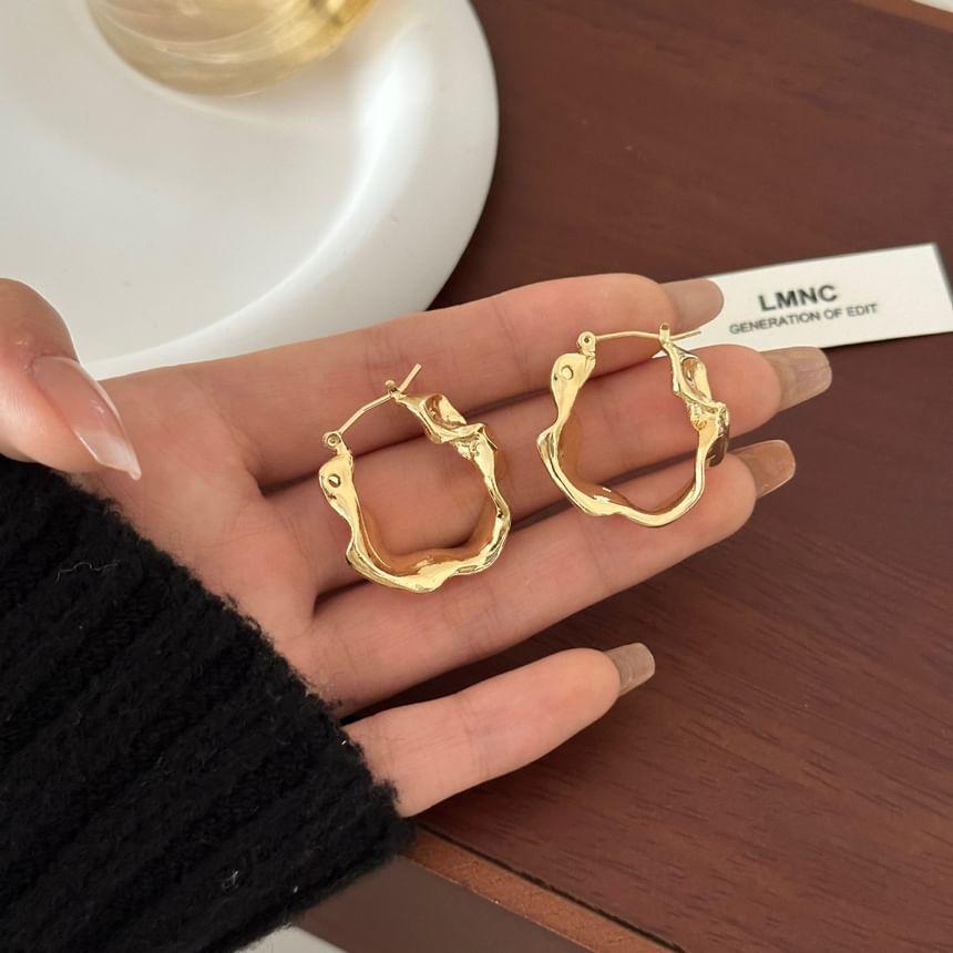 Irregular Hoop Earring Product Image