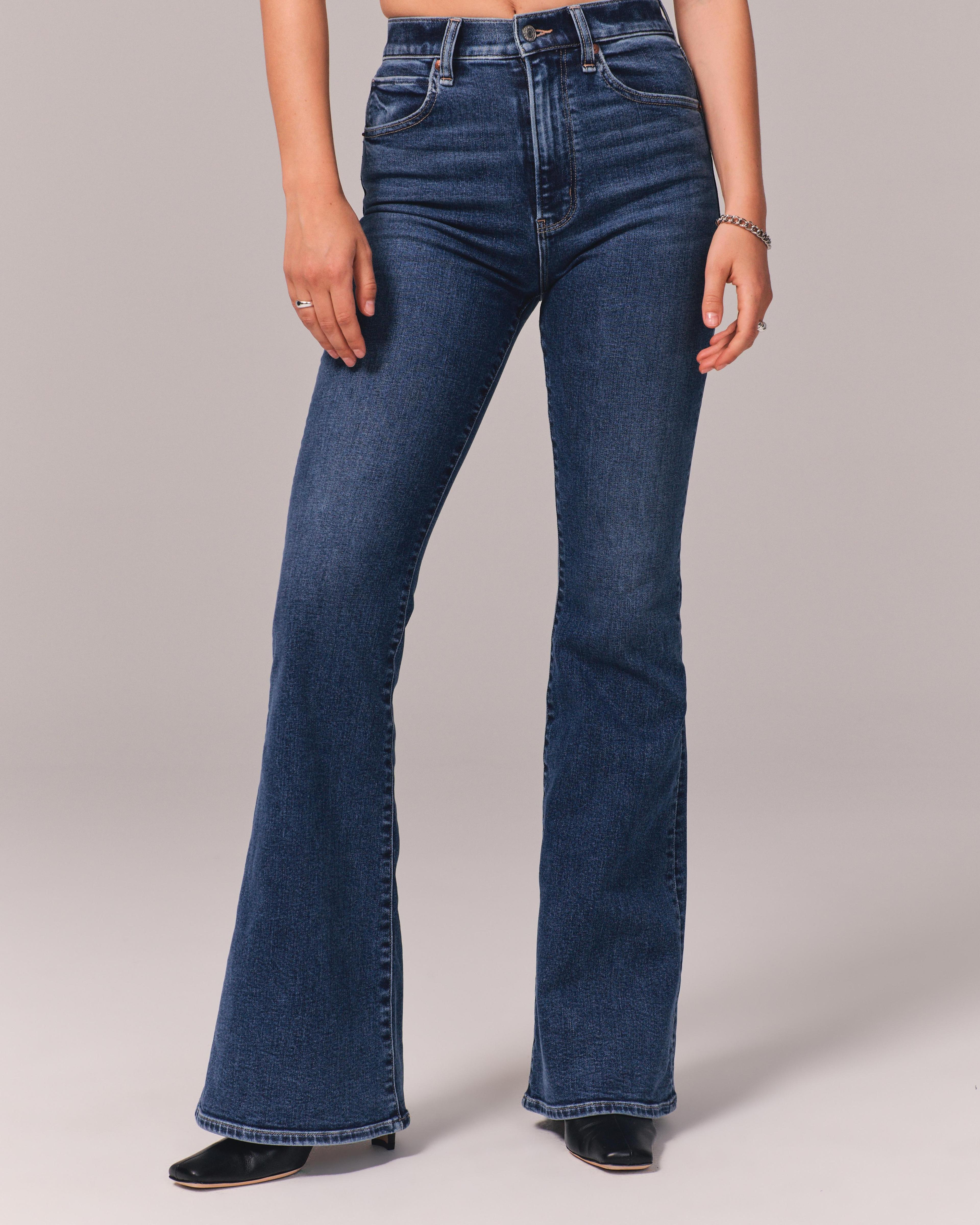 Ultra High Rise Stretch Flare Jean Product Image