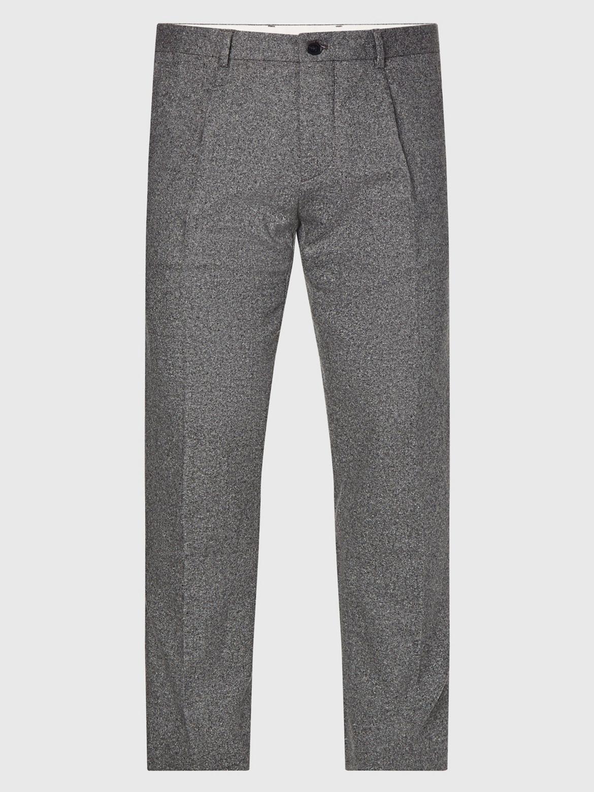 Tommy Hilfiger Men's Straight Fit THFlex Trouser - Grey - 31W x 34L Product Image