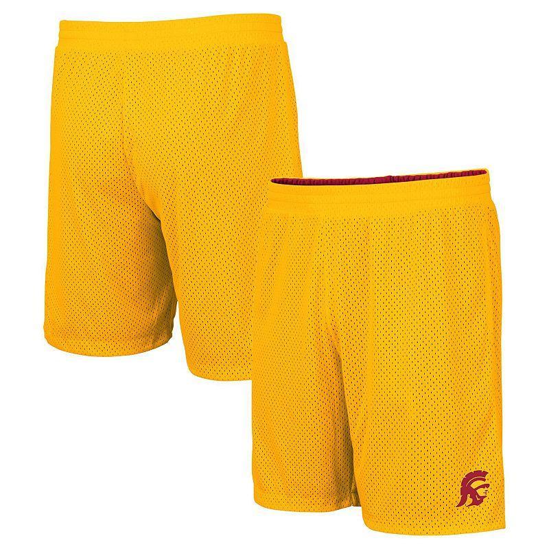 Mens Colosseum Cardinal Usc Trojans Wiggum Reversible Wordmark Shorts - Cardinal Product Image