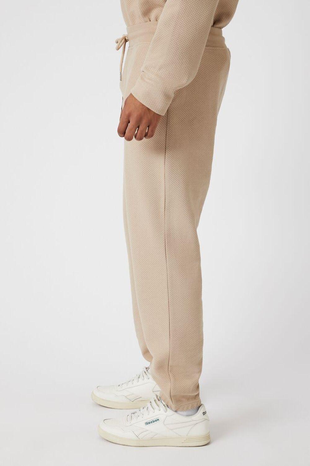 Ribbed-Trim Drawstring Sweatpants | Forever 21 Product Image