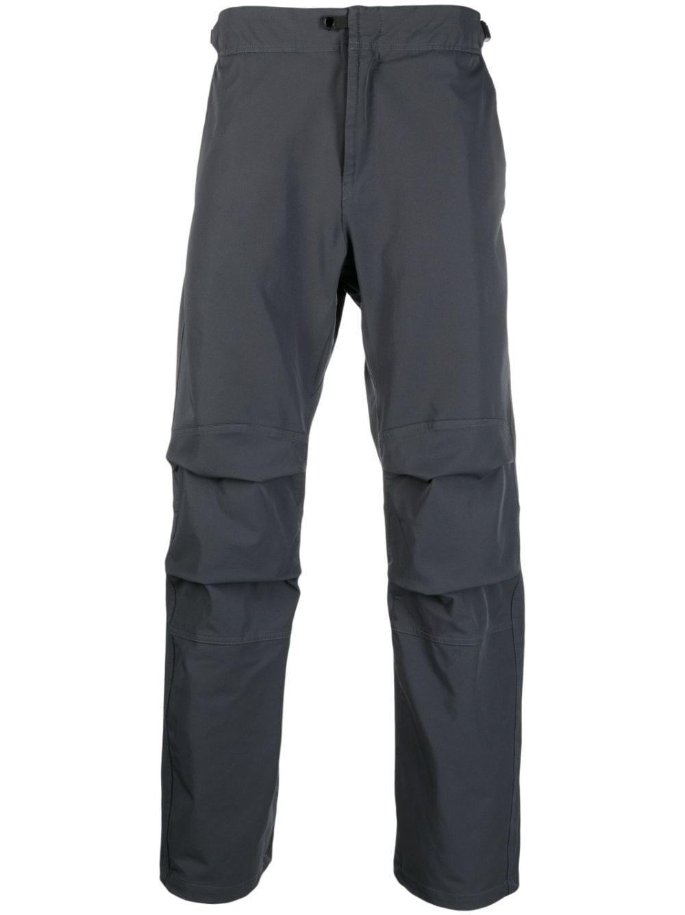 Tapered-hose Mit Logo-stickerei In Blue Product Image