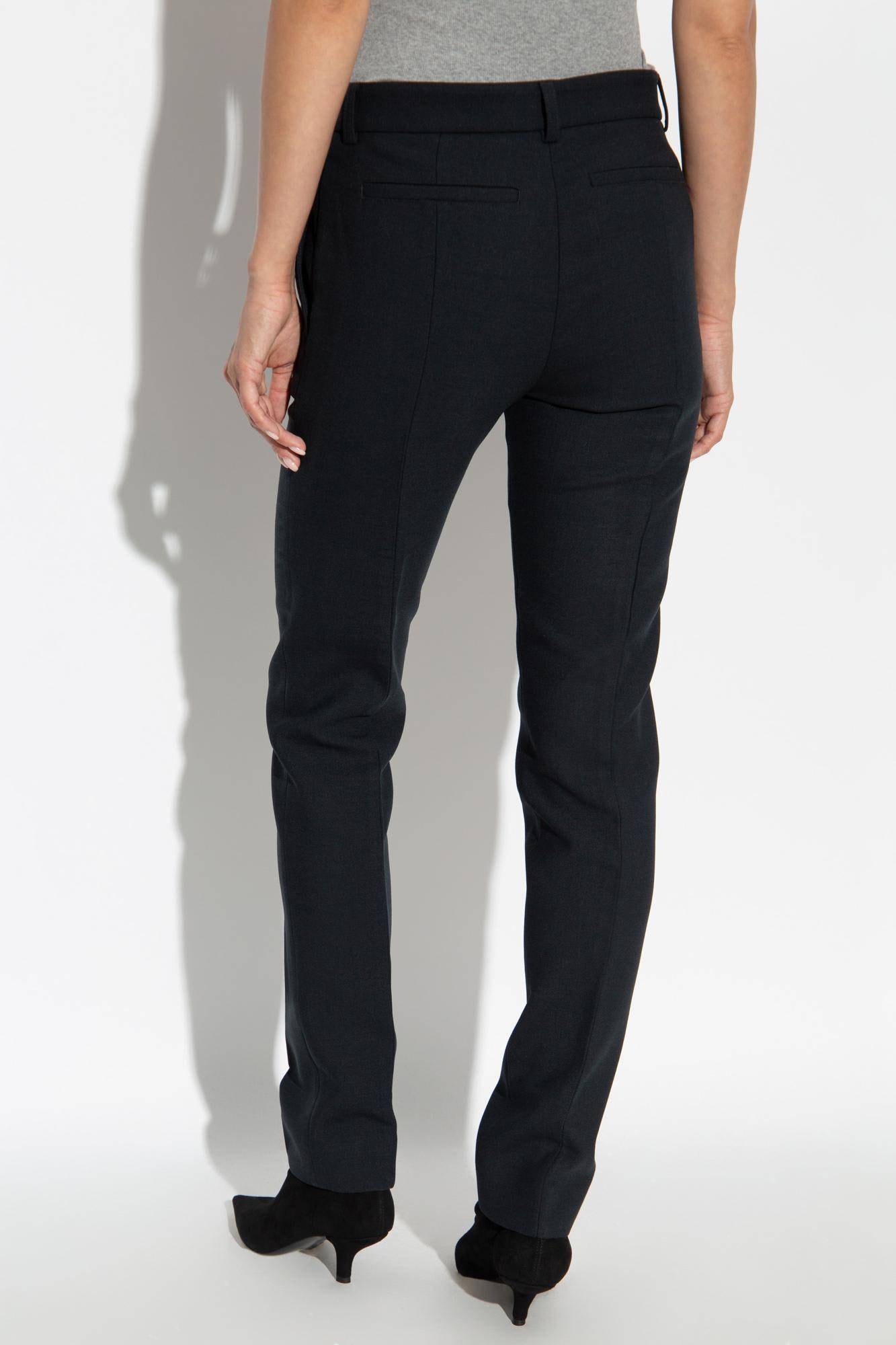 Toteme Pants With Pockets In Black Product Image