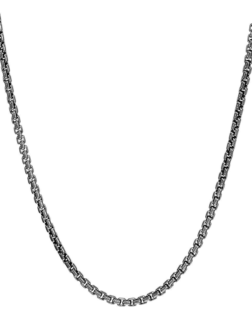 John Hardy Mens Classic Box Chain Necklace Product Image