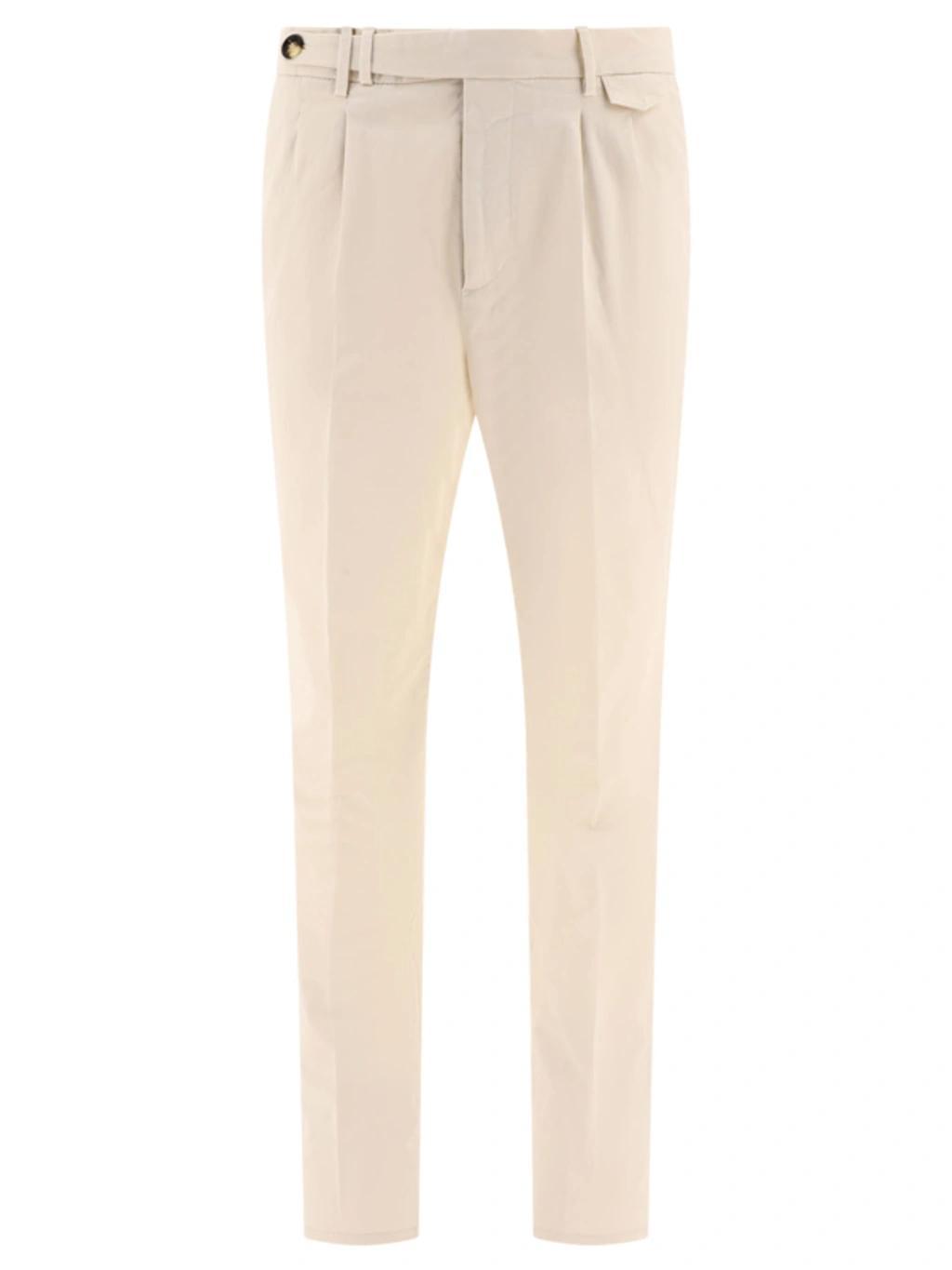 Leisure Fit Trousers In White Product Image