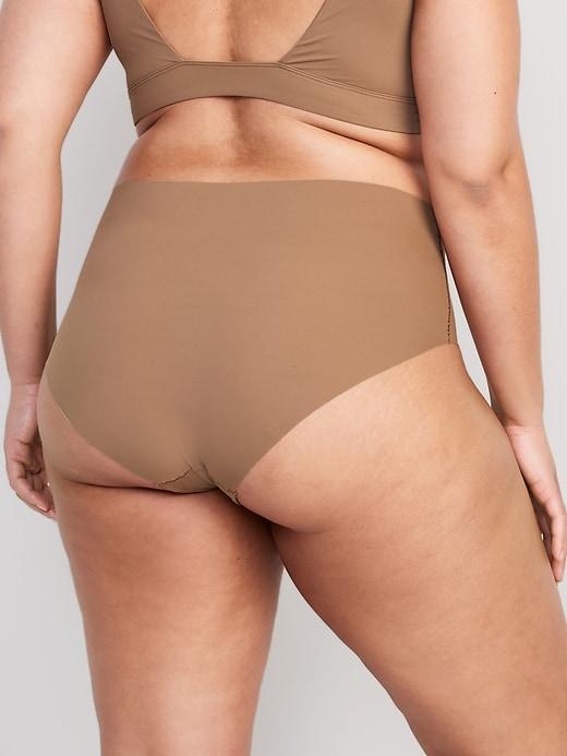 High-Waisted No-Show Brief Underwear Product Image