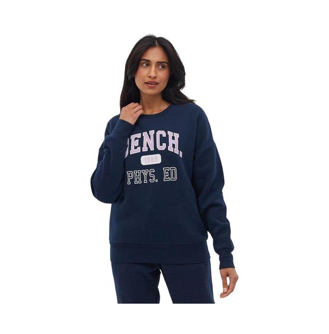 Womens Maryem Varsity Crew Neck Sweatshirt Product Image