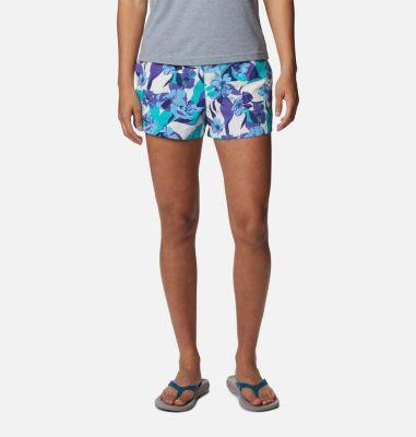 Columbia Sandy River II 3 Printed Shorts (Purple Lotus/Pop Flora) Women's Shorts Product Image