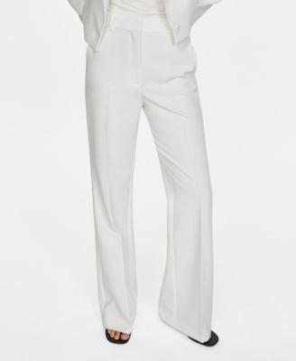 Women's Straight Suit Pants Product Image