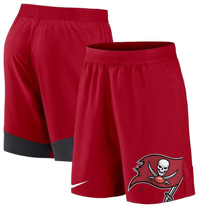 Mens Nike Red Tampa Bay Buccaneers Stretch Performance Shorts Product Image