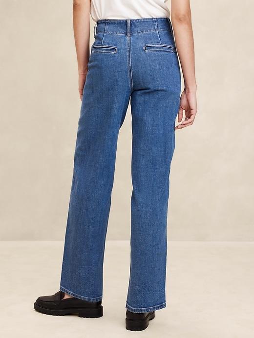 High-Rise Straight Jean Product Image