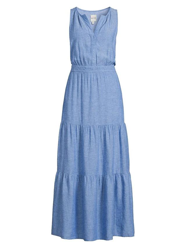 Womens Rumba Linen Daydream Maxi Dress Product Image