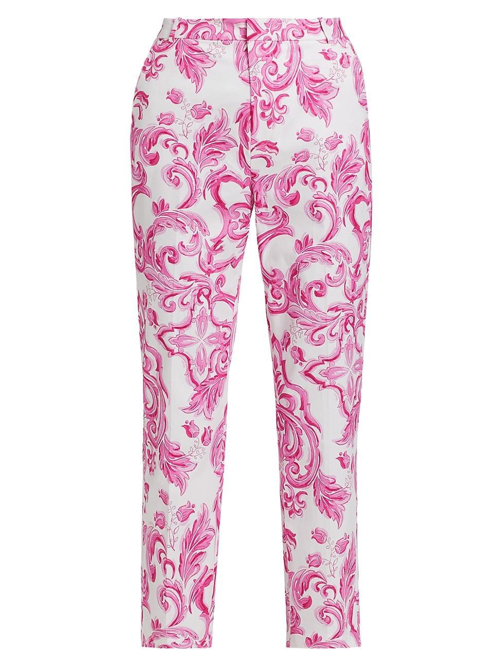 Womens Ludivine Stretch-Cotton Trousers Product Image