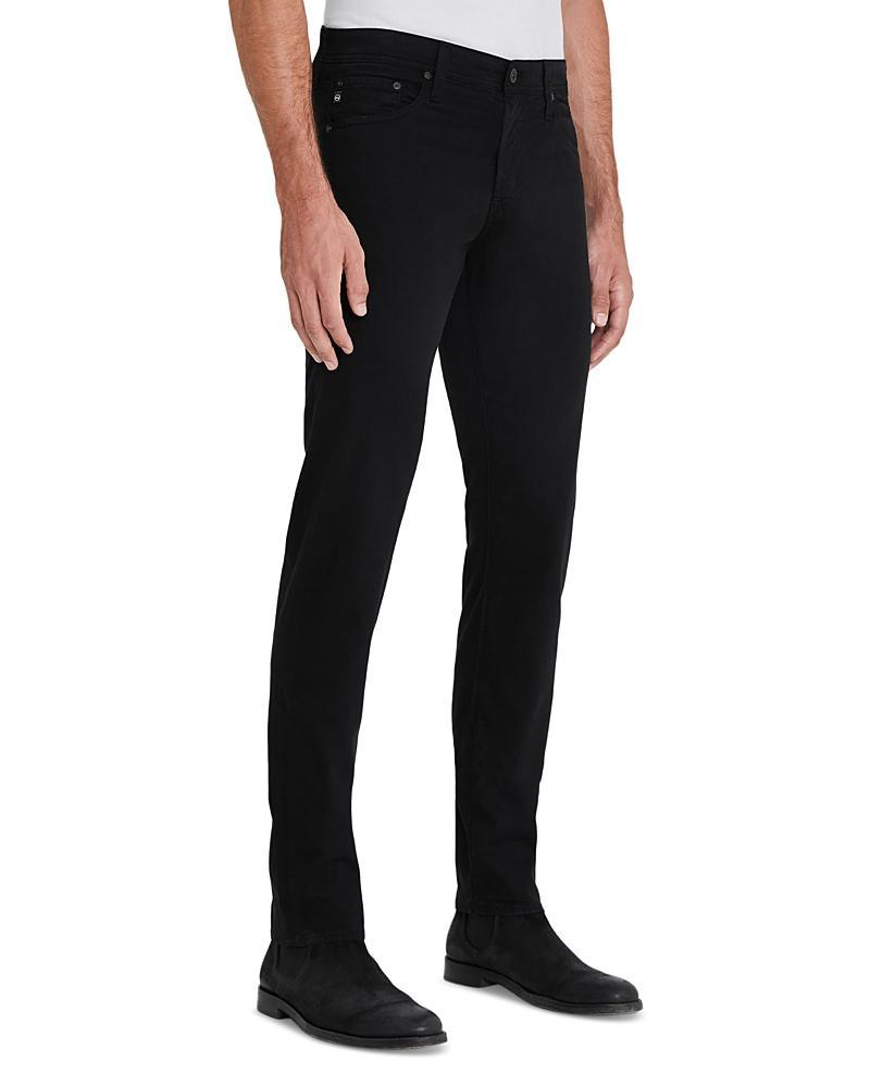 AG Tellis Sueded Stretch Sateen Slim Leg Pants Product Image