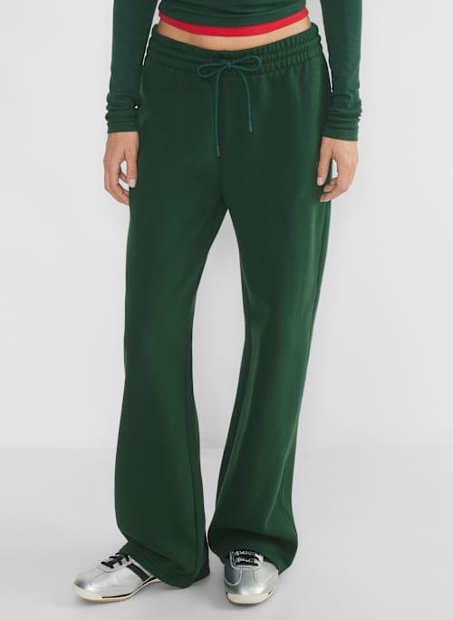 cozy fleece boyfriend basic wide sweatpant Product Image