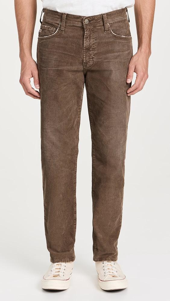 AG Kace Modern Straight Corduroy Jeans 30" | Shopbop Product Image