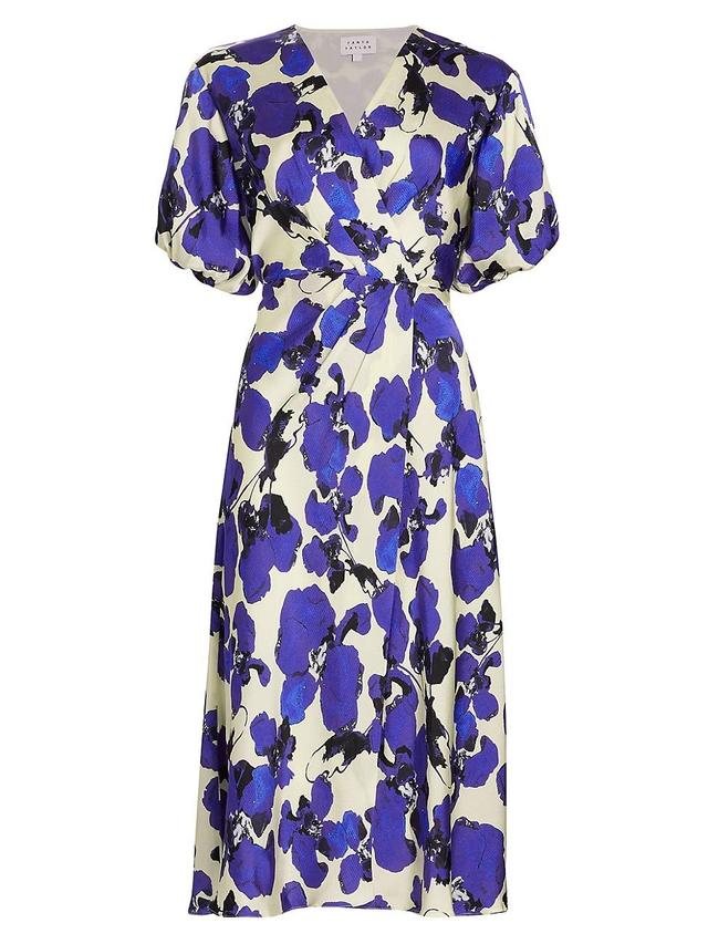 Womens Meadow Floral Midi-Dress Product Image