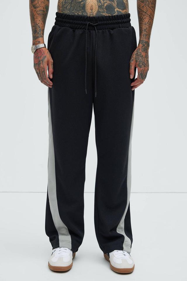 Hopper Relaxed Track Pants - Black Product Image