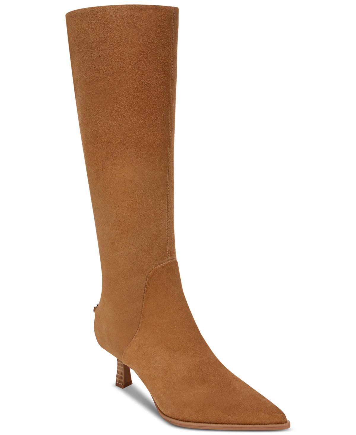 Circus Ny by Sam Edelman Womens Yulia Wide-Calf Kitten-Heel Dress Boots Product Image