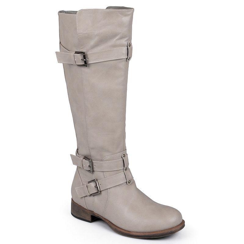 Journee Collection Bite Womens Tall Boots, Girls Brown Product Image