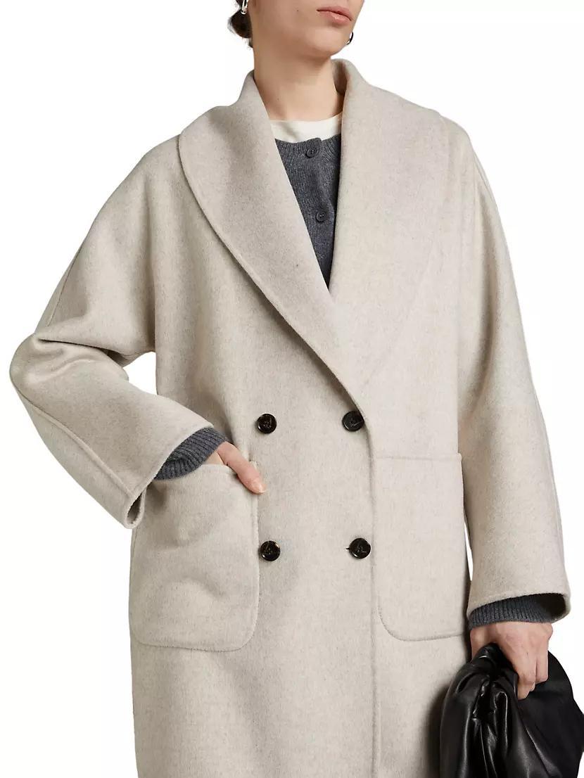 Nily Wool-Blend Double-Breasted Jacket Product Image