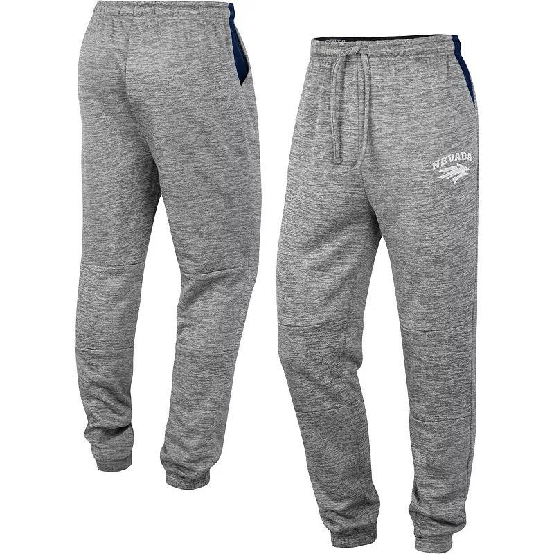 Mens Colosseum Gray Nevada Wolf Pack Worlds to Conquer Sweatpants Product Image