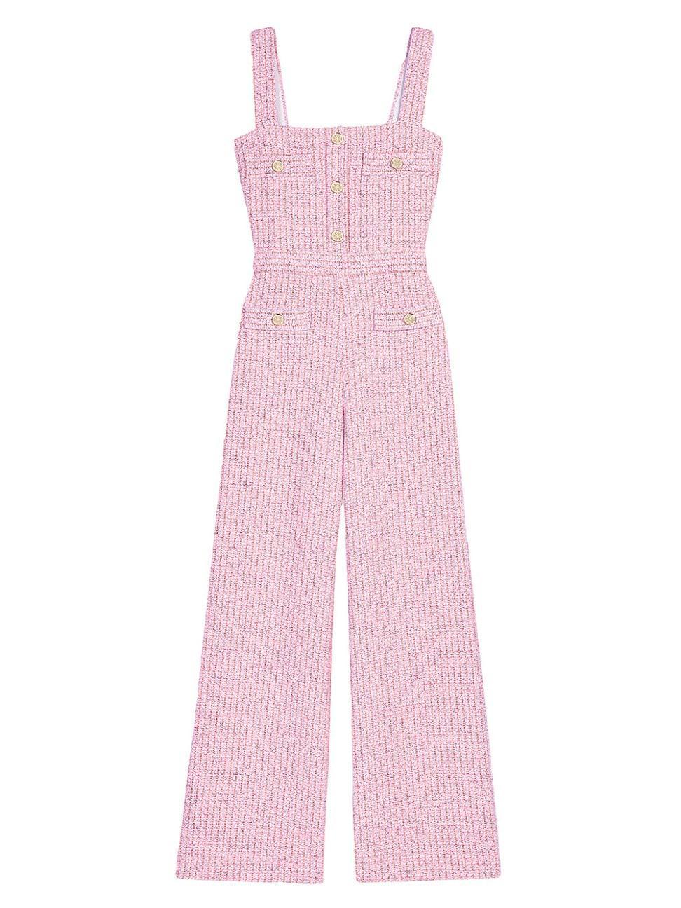 Womens Tweed Jumpsuit Product Image