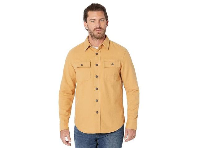 L.L.Bean Signature 1933 Chamois Cloth Shirt (Barley) Men's Clothing Product Image