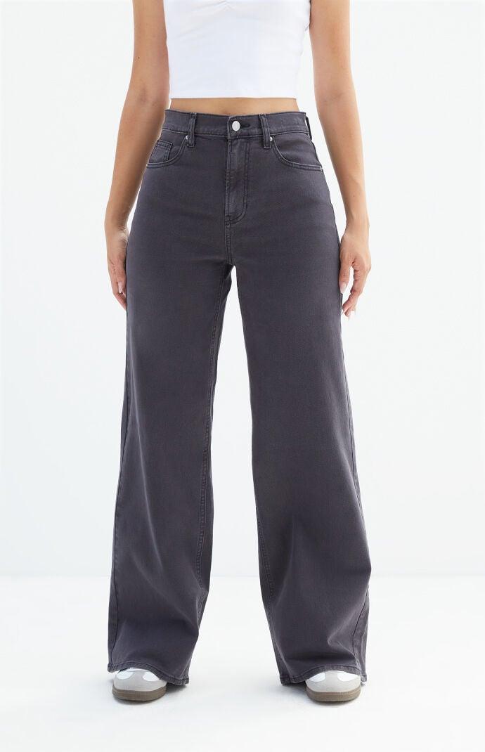 PacSun High Waist Wide Leg Jeans Product Image