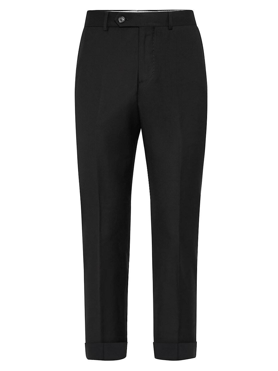 Mens Formal Fit Trousers in Super 150s Virgin Wool Four Season Batavia Product Image