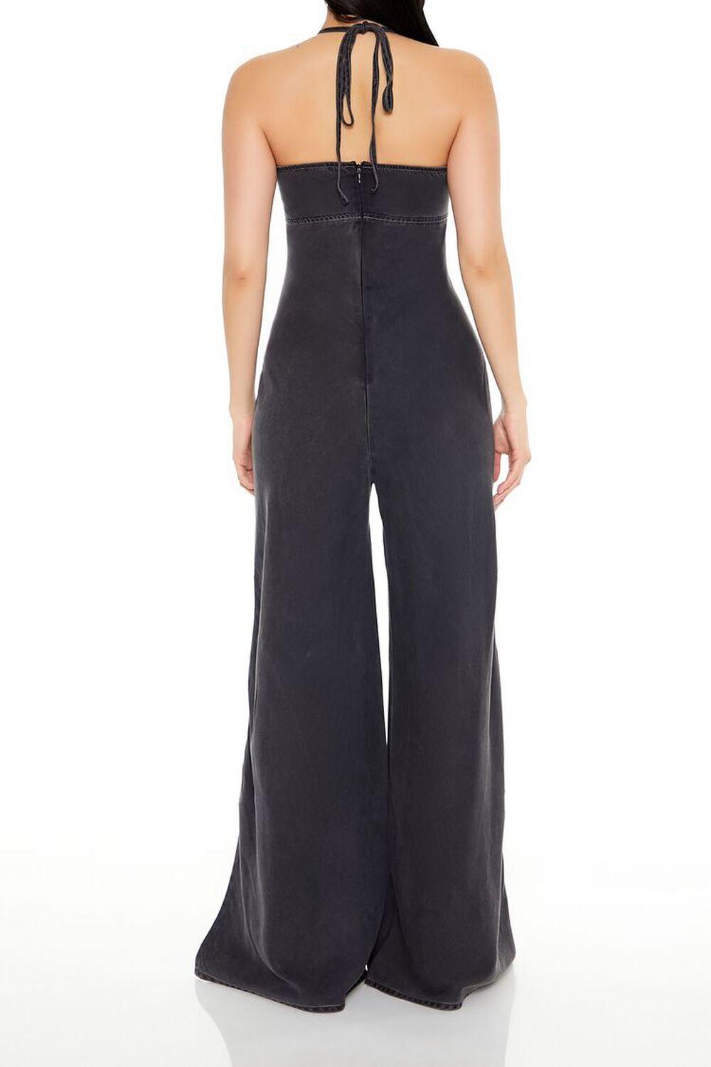 Halter Wide-Leg Jumpsuit | Forever 21 Product Image